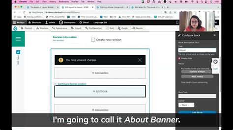 How to Use Drupal 9's Layout Builder .